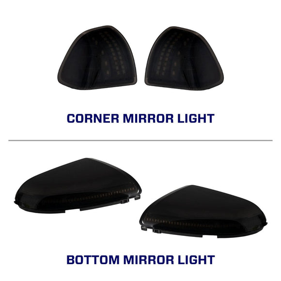 Form Lighting 2009 Ram LED Mirror Lights Bottom (Pair)