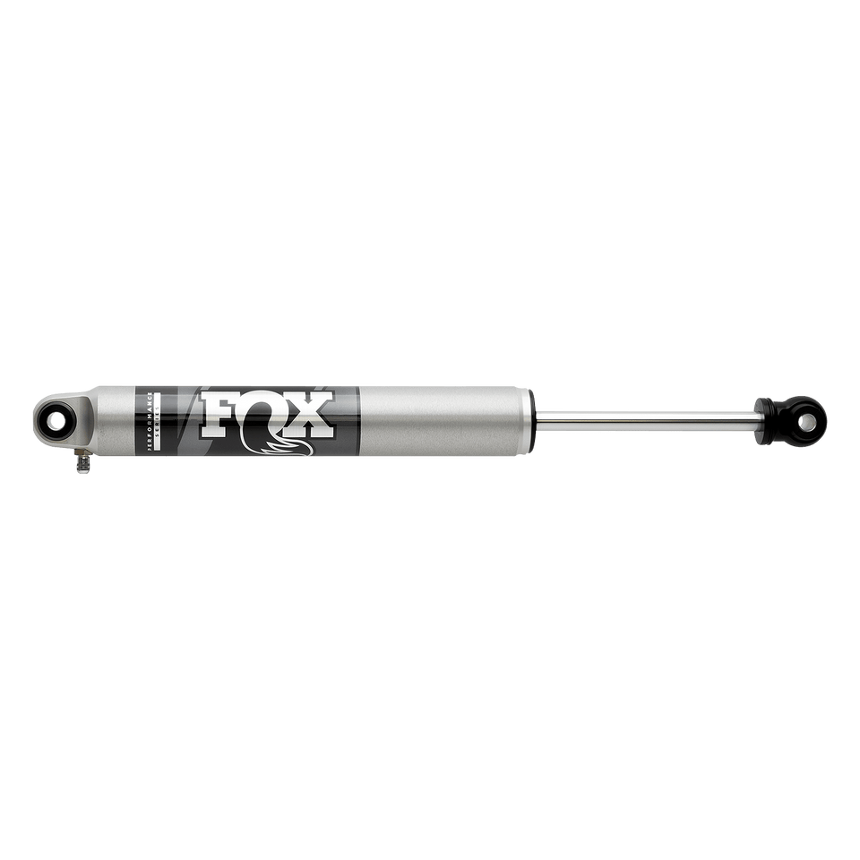 Fox 2.0 Performance Series 10.1in. Smooth Body IFP Steering Stabilizer (Alum) Std Travel - Blk