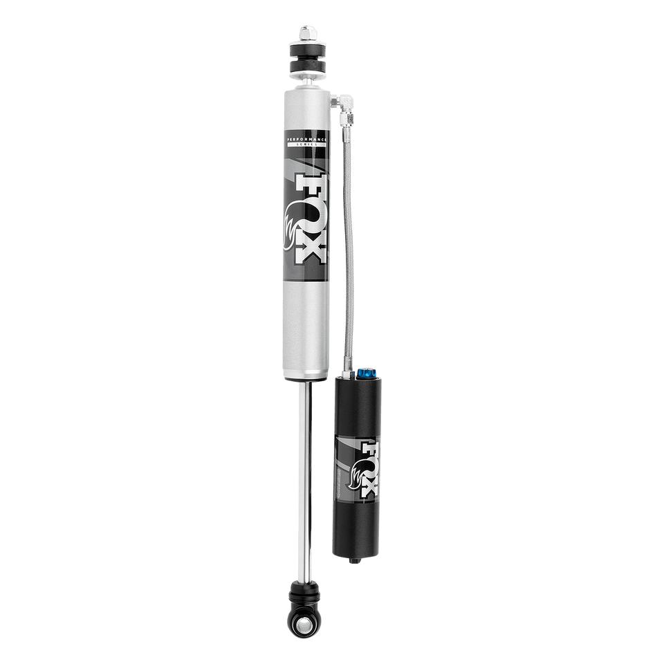 Fox 2005+ Ford Super Duty 2.0 Perf Series 9.6in Smooth Body Remote Res. Front Shock - CD Adj