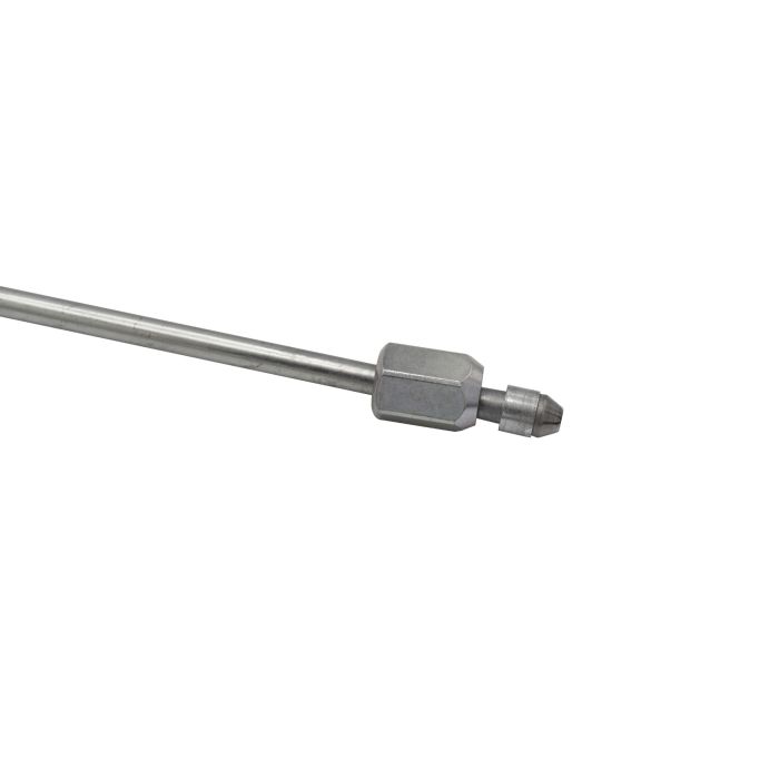 Fleece Performance 24in High Pressure Fuel Line (8mm x 3.5mm Line, M14x1.5 Nuts) - 0