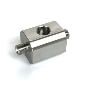 Fleece Performance Dodge 6.7L Cummins Dual Pump Junction Block w/ Rail Sensor Port (3.5mm ID)