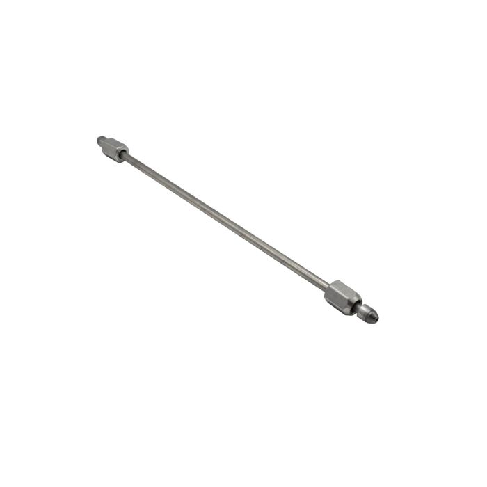 Fleece Performance 17in High Pressure Fuel Line (8mm x 3.5mm Line, M14x1.5 Nuts)