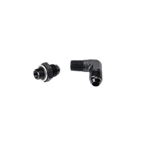 Fleece Performance 03-15 Cummins Turbo Oil Feed Line Kit for S300/S400 Turbos in 2nd Gen Location - 0