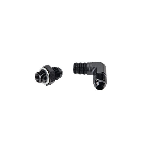 Fleece Performance 03-15 Cummins Turbo Oil Feed Line Kit for S300/S400 Turbos in 2nd Gen Location