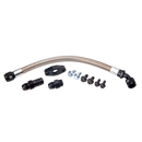 Fleece Performance Universal Cummins Turbo Drain Tube Kit (for 2nd Gen Swaps)-1