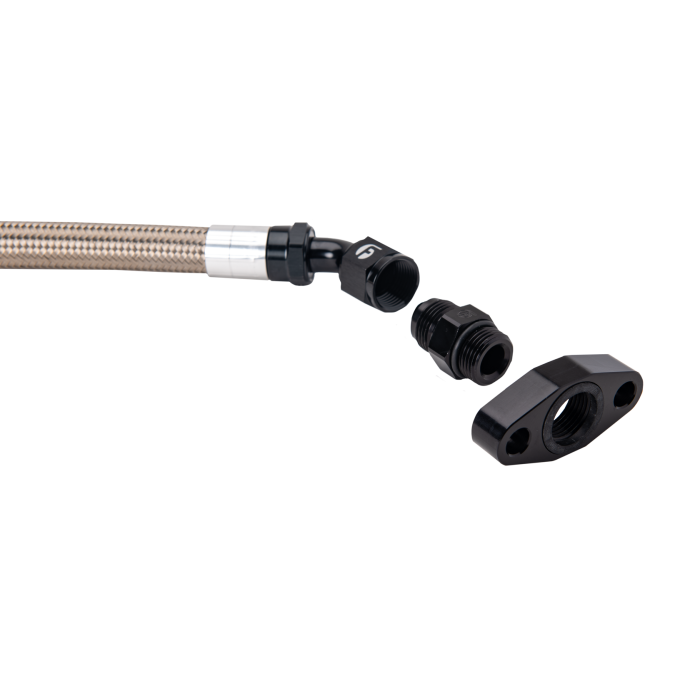 Fleece Performance Universal Cummins Turbo Drain Tube Kit (for 2nd Gen Swaps) - 0