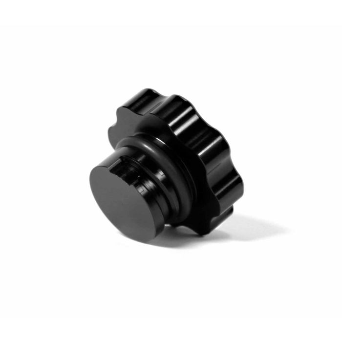 Fleece Performance 01-16 GM 2500/3500 Duramax Billet Oil Cap Cover - Black