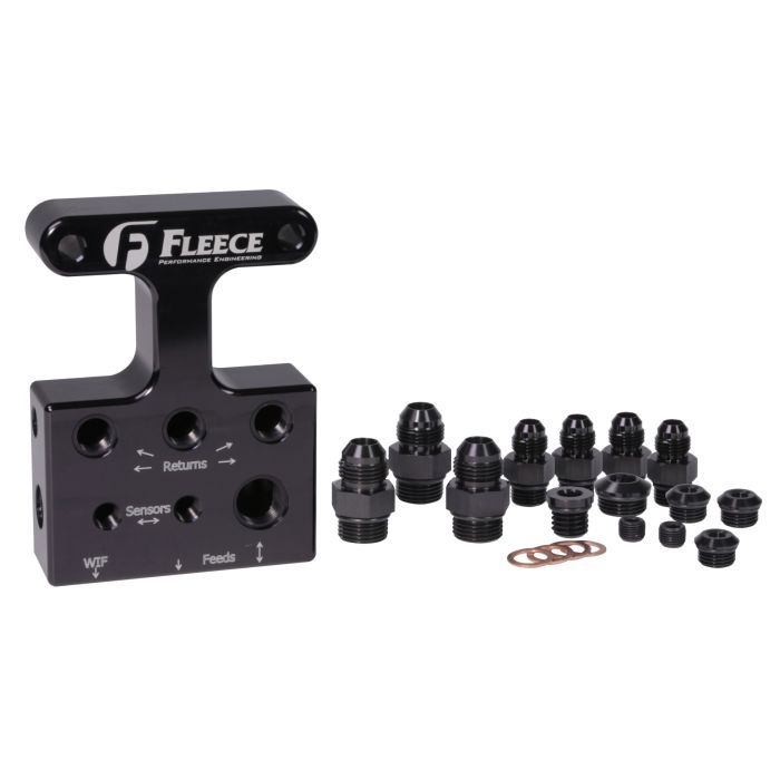 Fleece Performance 07.5-09 Dodge 6.7L Cummins 3rd Gen Fuel Distribution Block