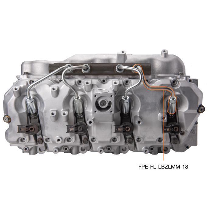 Fleece Performance 06-10 GM 2500/3500 Duramax LBZ/LMM High Pressure Injection Line (No. 1 & 8) - 0