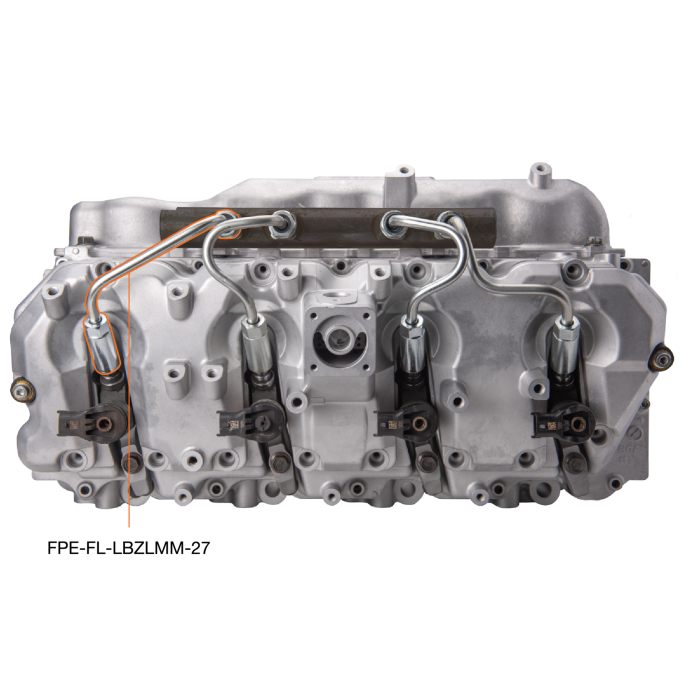 Fleece Performance 06-10 GM 2500/3500 Duramax LBZ/LMM High Pressure Injection Line (No. 2 & 7) - 0
