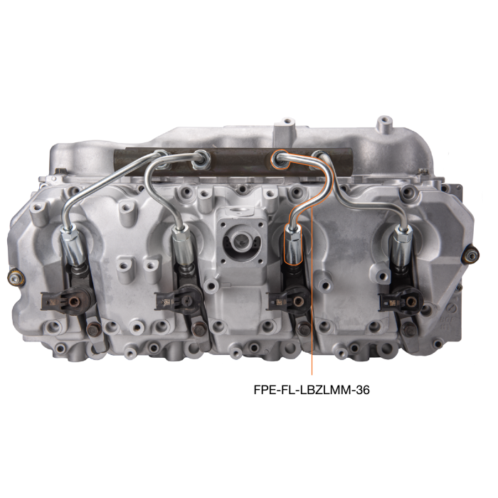 Fleece Performance 06-10 GM 2500/3500 Duramax LBZ/LMM High Pressure Injection Line (No. 3 & 6) - 0