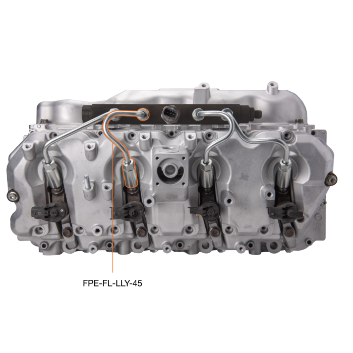 Fleece Performance 04.5-05 GM 2500/3500 Duramax LLY High Pressure Injection Line (No. 4 & 5) - 0