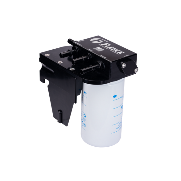 Fleece Performance 17-24 Ford F250-550 Powerstroke Under Bed Fuel Filter Assembly
