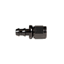 Fleece Performance Universal -6AN Straight to Hose Barb - Black-1