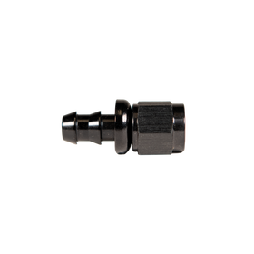 Fleece Performance Universal -8AN Straight to Hose Barb - Black