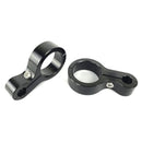 Fleece Performance 6061 T6 Aluminum 1/2in Routing Hole 1.5in Roll Bar Clamp - Black Anodized-1