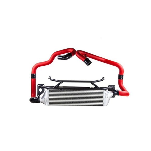 Turbo XS FMIC 2015-2017 Subaru STi - Wrinkle Red Pipes
