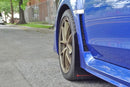 Rally Armor 15-21 Subaru WRX/STI Black UR Mud Flap w/Light Blue Logo-3