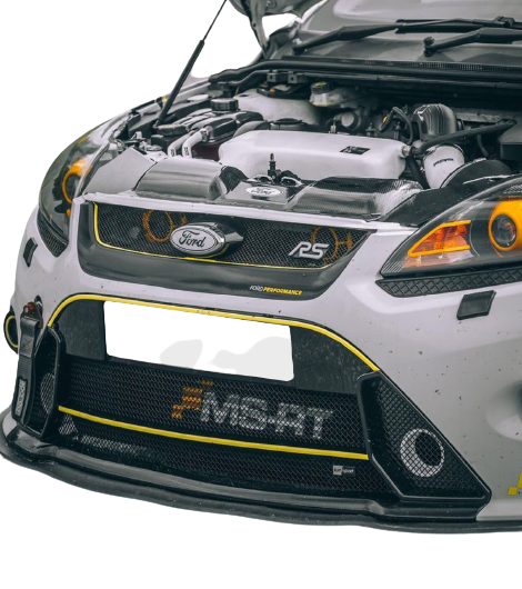 Zunsport Ford Focus MK2 RS Full Grille Set - Black Finish