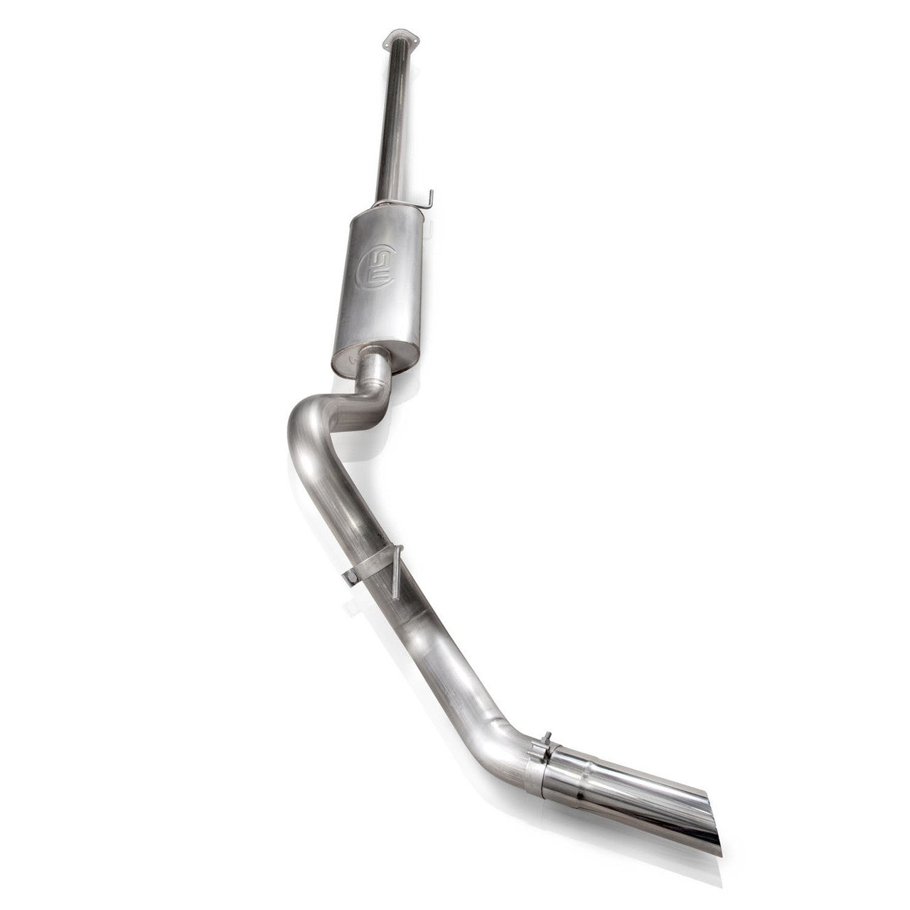 Stainless Works 2015-16 Ford F-150 2.7L/3.5L 3.5in Catback S-Tube Muffler Factory Connection - 0