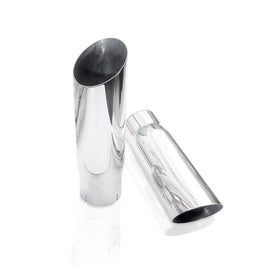 Stainless Works 2015-18 F-150 Exhaust X-Pipe Resonator Muffler Exits In Front Of Passenger Rear Tire - 0