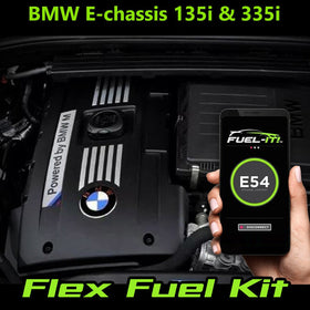 BMW 135i & 335i Bluetooth Flex Fuel Kits and fuel lines for the E-Chassis N54 and N55 Motors