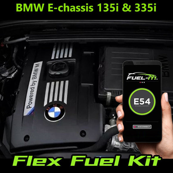 BMW 135i & 335i Bluetooth Flex Fuel Kits and fuel lines for the E-Chassis N54 and N55 Motors