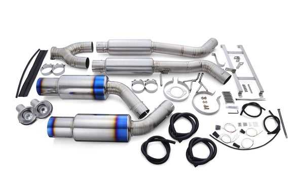 FULL TITANIUM MUFFLER EXPREME Ti 370Z TYPE-D (DUAL)