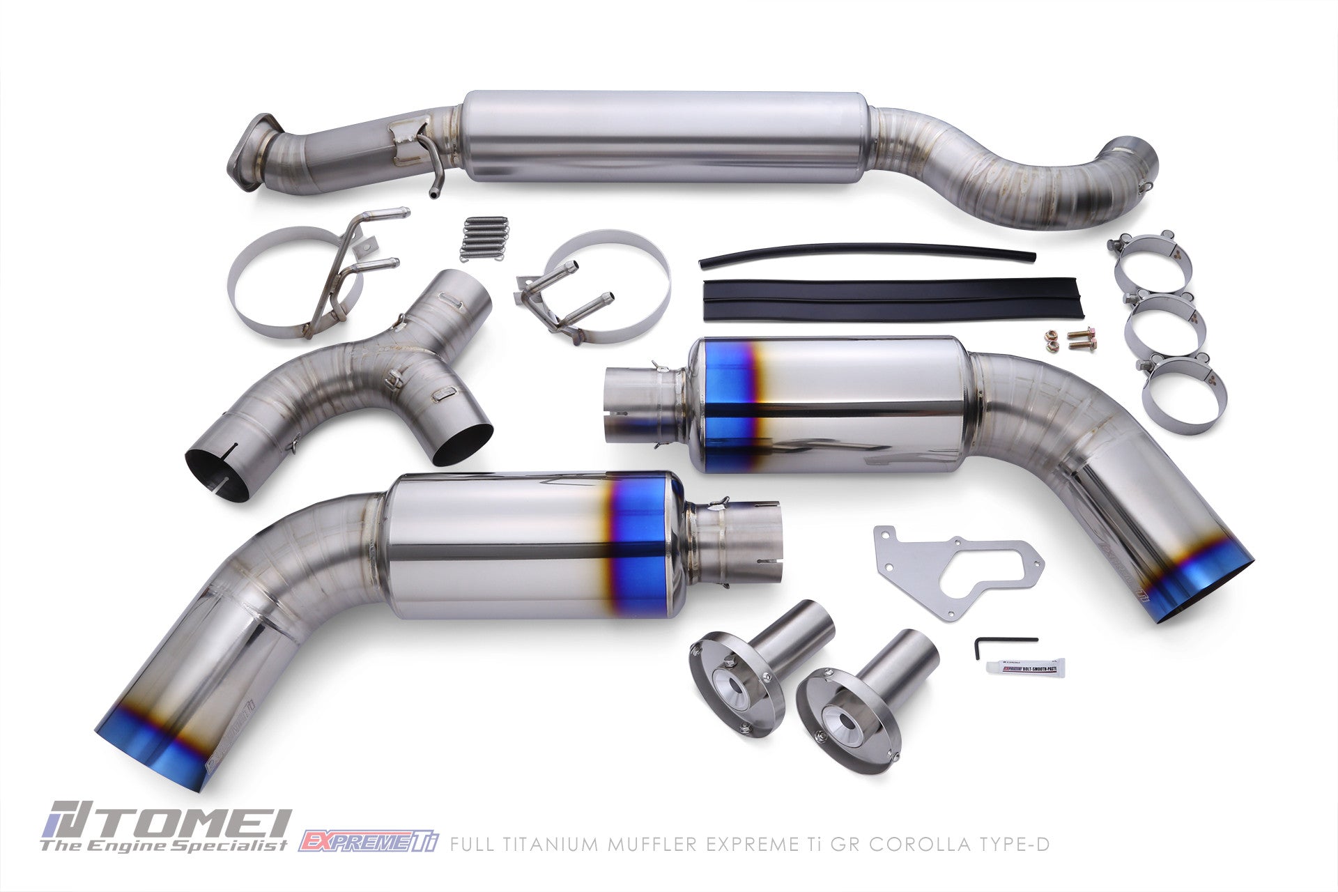 FULL TITANIUM MUFFLER EXPREME Ti GR COROLLA TYPE-D