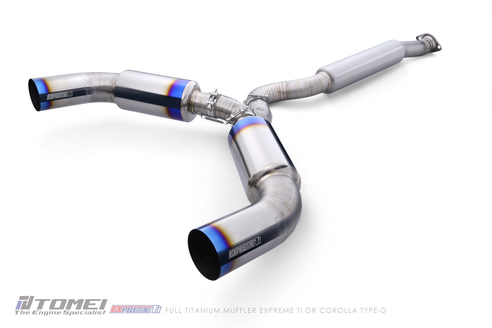 FULL TITANIUM MUFFLER EXPREME Ti GR COROLLA TYPE-D - 0