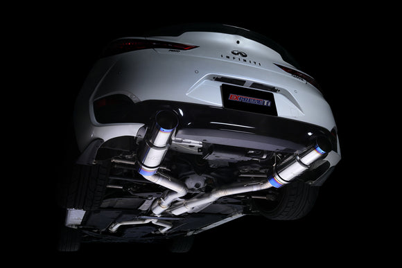 FULL TITANIUM MUFFLER EXPREME Ti Q60 TYPE-D (DUAL)