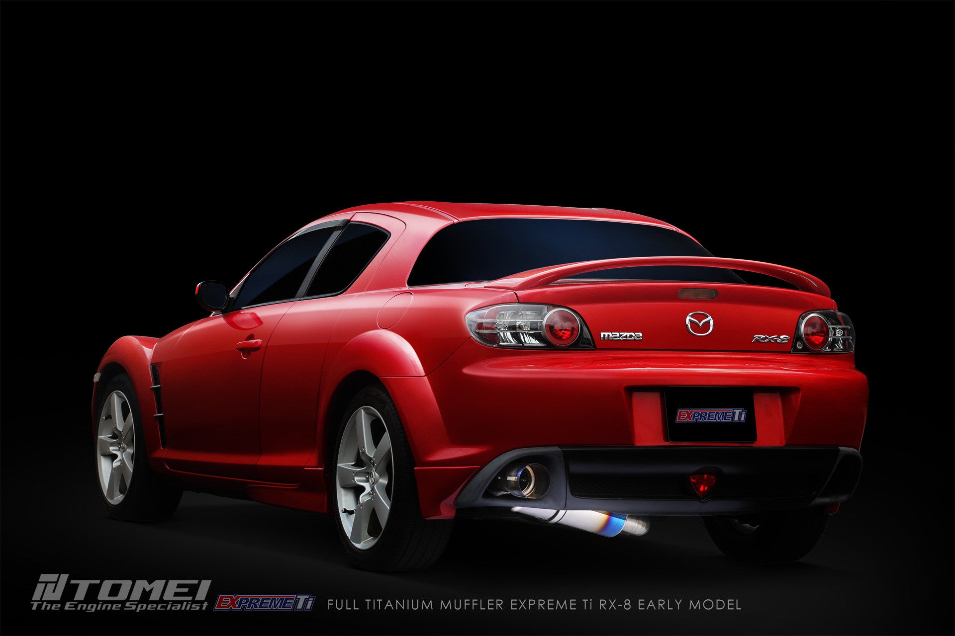 FULL TITANIUM MUFFLER EXPREME Ti RX-8 EARLY MODEL