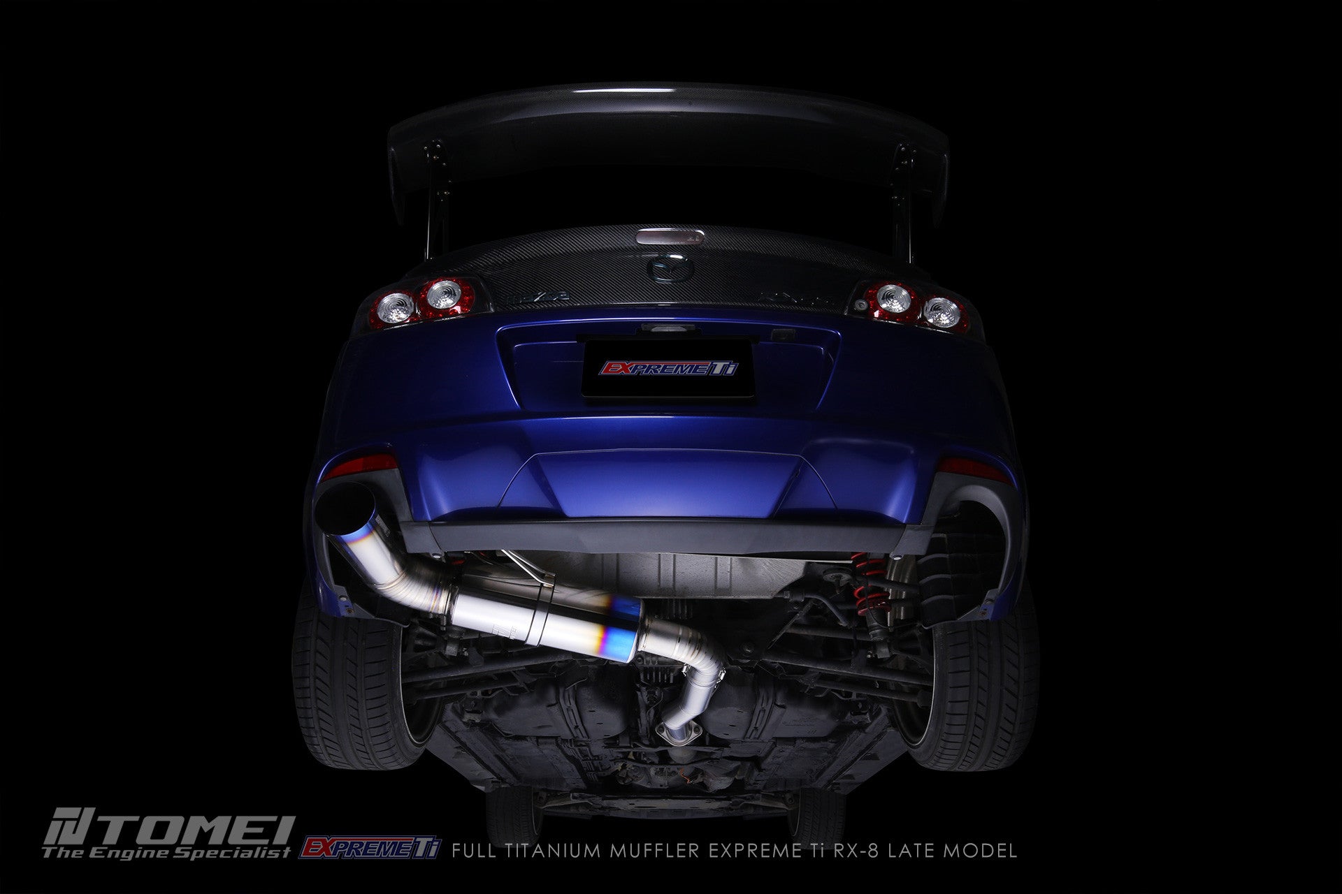 FULL TITANIUM MUFFLER EXPREME Ti RX-8 LATE MODEL