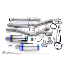FULL TITANIUM MUFFLER KIT EXPREME TI CIVIC TYPE-R FL5 TYPE-D