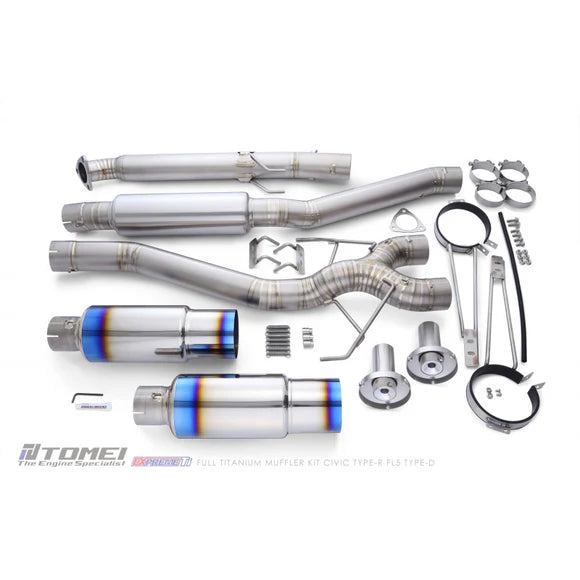 TOMEI FULL TITANIUM MUFFLER KIT EXPREME Ti CIVIC TYPE-R FL5 TYPE-D