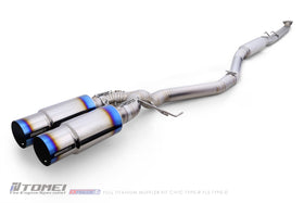 FULL TITANIUM MUFFLER KIT EXPREME TI CIVIC TYPE-R FL5 TYPE-D - 0