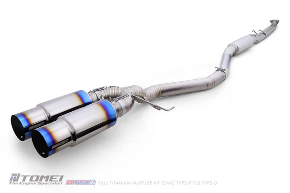 TOMEI FULL TITANIUM MUFFLER KIT EXPREME Ti CIVIC TYPE-R FL5 TYPE-D