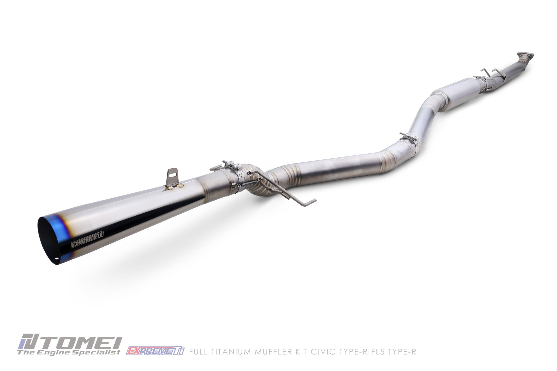 FULL TITANIUM MUFFLER KIT EXPREME TI CIVIC TYPE-R FL5 TYPE-R