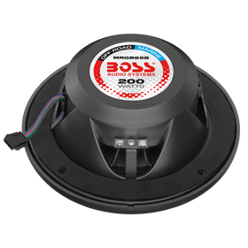 Boss Audio Systems 6.5in Marine Speakers / 200 Watts Per Pair / 2 Way - 0