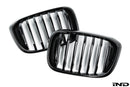BMW M Performance G01 X3 / G02 X4 Pre-LCI Front Grille Set-7