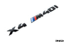 BMW G02 X4 M40i Trunk Emblem - Gloss Black-3