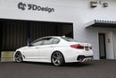 3D Design - 5 Series G30 M-Sport Rear Diffuser Installs With OE M-Sport Diffuser-6