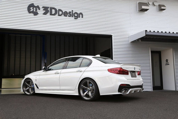 3D Design - 5 Series G30 M-Sport Rear Diffuser Installs With OE M-Sport Diffuser