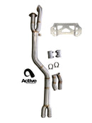 Active Autowerke G87 M2 Signature single mid-pipe with G-brace-1