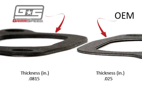 Grimmspeed Top Mount Intercooler Y-Pipe Gasket Pair For 02-07 WRX/ 04-21 STI - 0