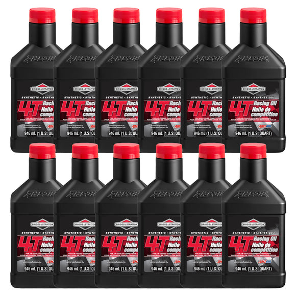 Briggs & Stratton Synthetic 4T Racing Oil Case of 12