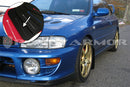 Rally Armor 93-01 Subaru Impreza RS Black UR Mud Flap w/ Grey Logo-2