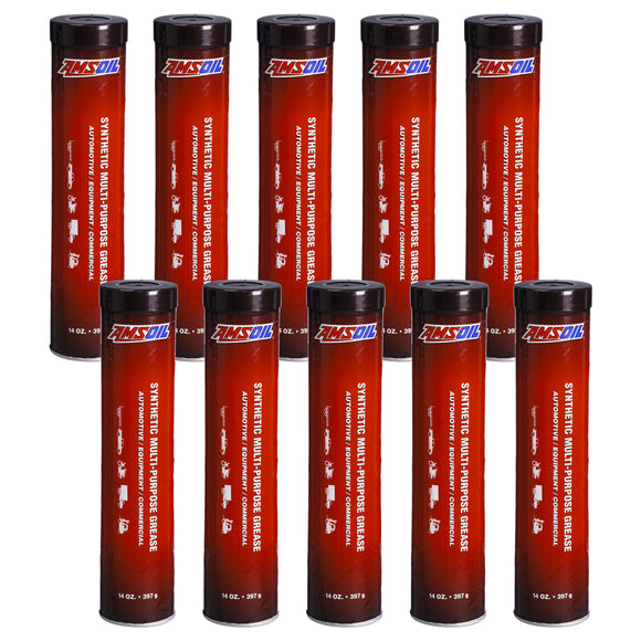 AMSOIL Synthetic Multi-Purpose Grease Case of 10