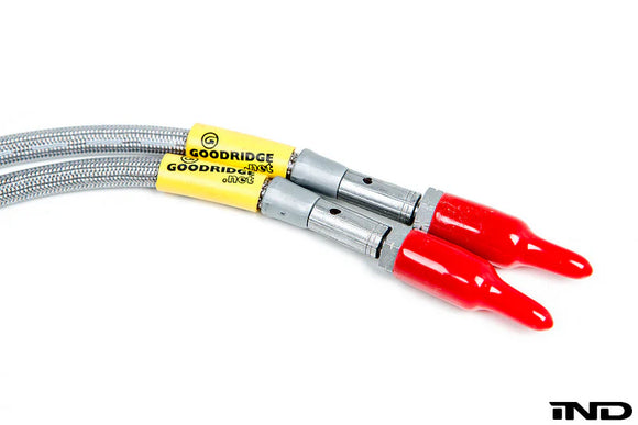 Goodridge F8X M2 / M3 / M4 Stainless Steel Brake Line Set