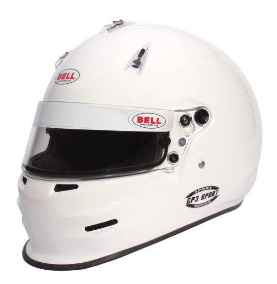 Bell GP3 Sport SA2020 V15Brus Helmet - Size 57 (White)